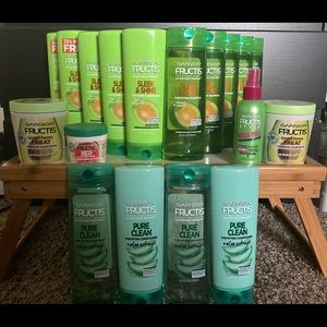 Lot of (18) Garnier Fructis Hair Products